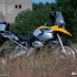 Zlot motocykli BMW 2011 czasy PRL w Bornem Sulinowie - Motocykl BMW na polanie