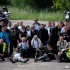 Zlot motocykli BMW 2011 czasy PRL w Bornem Sulinowie - Motocyklisci na zlocie BMW