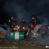 Zlot nie Pod Zapora otwarcie sezonu motocyklowego w Bielsku Bialej - palenie gumy trzy motocykle