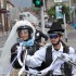 Zlot nie Pod Zapora otwarcie sezonu motocyklowego w Bielsku Bialej - przebrani motocyklisci