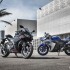 Rynek motocykli i skuterow w lipcu 2015 - Yamaha YZF R3 czarna i niebieska