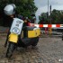 Lekkie wzrosty sprzedazy motocykli w czerwcu - Skuter na placu budowy
