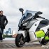 C Evolution elektryczny skuter BMW na igrzyskach w Londynie - gotow do jazdy