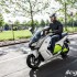 C Evolution elektryczny skuter BMW na igrzyskach w Londynie - przejazdzzka