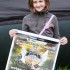 FMX w Zielonej Gorze powiedzieli po Mistrzostwach Polski - dziewczynka z plakatem