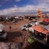 Rafal Sonik na polmetku Rajdu Dakar - panorama obozu