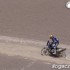 Rajd Dakar 2011 etap pelen niespodzianek - kierowca motocykla yamaha dakar 2011 etap 5