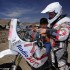 Dakar na polmetku - Krzysiek jarmuz i dziecko na jego motocyklu