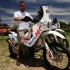 Dakar na polmetku - Krzysztof Jarmuz Radio Zet Dakar Team przy motocyklu