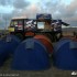 Dakar na polmetku - namioty na biwaku rajdu dakar