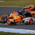 Dani Pedrosa i Valentino Rossi operacje po sezonie - Dani Pedrosa upadek GP Japonii