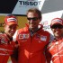 Grand Prix Niemiec - Stoner Suppo Capirossi foto Ducati 12 1