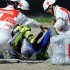 Wypadek Rossiego na GP Wloch 2010 - rossi crash 2010
