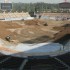 Budowa toru do supercrossu na stadionie do baseballa - supercorss na stadionie LA Dodgers