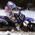 Lukasz Kurowski snieg zamiast blota - Lukasz Kurowski Yamaha YZ450F