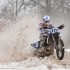 Lukasz Kurowski snieg zamiast blota - Motocross w sniegu