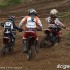 Mistrzostwa Polski w Motocrossie w Lipnie - zawodnicy mx65 zakret