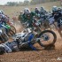 Motocrossowe Mistrzostwa Polski w Gdansku - start mx2 sebastan banas wypadek