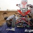 Rajd Tunezji - Rafal Sonik w pierwszej dziesiatce motocyklistow - Quad Rafal Sonik