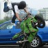 Stunt ustawka Warszawa Bemowo - Kawasaki ZX6R Czesio stunt show