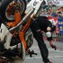 Stunter13 zabija sklad sedziowski wyniki zawodow StuntGP 2010 - wypadek motocyklowy przy jezdzie na przednim kole