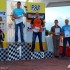 Supermoto tor Radom ostatnia runda - podium Radom Puchar Polski klasa Otwarta