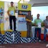 Supermoto tor Radom ostatnia runda - podium Radom klasa250 Puchar Polski Supermoto