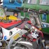 Tor Gostyn pierwsza runda Supermoto 2011 - Metal Mulisha malowanie motocykla