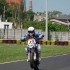 Tor Gostyn pierwsza runda Supermoto 2011 - Wheelie na prostej