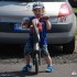 Tor Gostyn pierwsza runda Supermoto 2011 - Wheelie na rowerze w wykonaniu dziecka