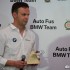 Auto Fus BMW Team Gwen Giabbani i Hubert Tomaszewski na S1000RR - Piotr Fus odbiera Travelera