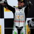 World Superbke na Silverstone 2012 francuski weekend - Sam Lowes na podium