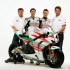 Castrol Honda wraca do World Superbike - Carlo Fiorani z Honda Europe i Ruben Xaus i Jonathan Rea i Ronald Ten Kate