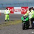 World SBK Nurburgring 2009 - Motocykl Makoto Tamady po wypadku