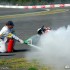World SBK Nurburgring 2009 - gaszenie motocykli po wypadku