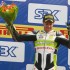 World Superbike Assen 2011 pierwsze punkty dla Polski - Fabien Foret podium