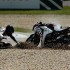 World Superbike w Brnie 2009 - Brno crash Berger