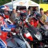 World Superbike w Brnie 2009 - Klienci Pirelli Jazda po torze w Brnie