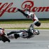 World Superbike w Brnie 2009 - Maxime Berger Brno crash photo