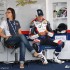 Wyscigi Superbike w Brnie uczta dla zmyslow - Ayrton Badovini z dziewczyna
