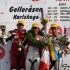 Pawel Szkopek zwyciezca Motocyklowego Pucharu Europy - Szkopek na podium