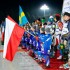 Wielki sukces polskiego ICE Racingu - dzieciaki z flagami