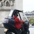 Paryskie motocykle - Paryskie motocykle skuter z dachem 107