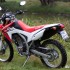 Honda CRF250L male jest wszechstronne - nad jeziorkiem Honda CRF 250L