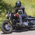 Harley Davidson Fat Bob kawal porecznego motocykla - zakret w HD FatBob Scigacz pl