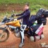Motocyklem dookola swiata Witajcie w Brazylii - przymiarka do motocykla