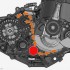 Honda CRF450R i CRF450RX 2017 od podstaw nowe - obieg oleju honda crf450 2017