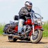 Harley-Davidson Road King rdzenny Amerykanin - Harley Davidson Road King jazda prawy przod