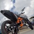 KTM 690 Duke R 2010 zwiekszone cisnienie - tyl motocykla duke 690 ktm test a mg 0135