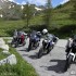 Motocykle turystyczne sercem czy szkielkiem i okiem - parking gora alpenmasters 2012
